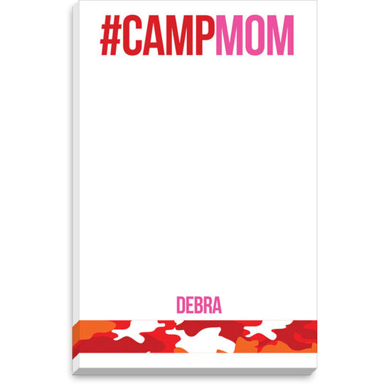 Pink Camo Mom Notepads